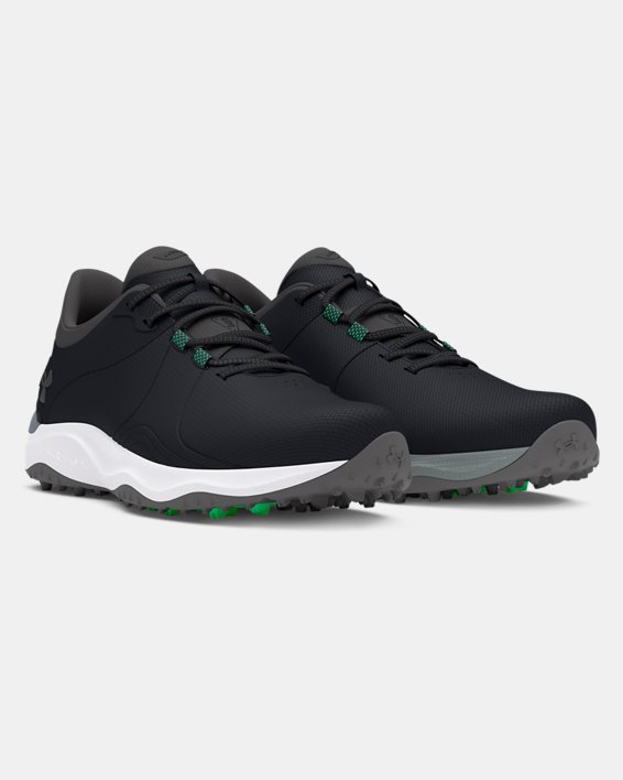 Men's UA Drive Pro Spikeless Wide Golf Shoes, Black, pdpMainDesktop image number 3